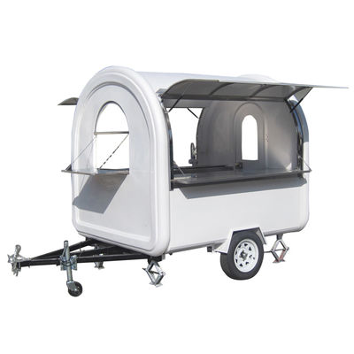 850 kg Carrinha de cachorros quentes Carrinho de gelados Quiosque de alimentos/ Caminhão de venda de alimentos L280cm*W200cm*H210cm