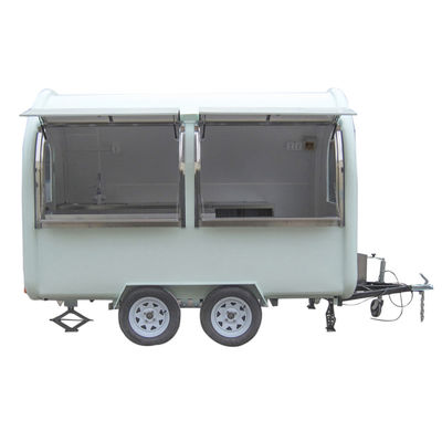 850 kg Carrinha de cachorros quentes Carrinho de gelados Quiosque de alimentos/ Caminhão de venda de alimentos L280cm*W200cm*H210cm