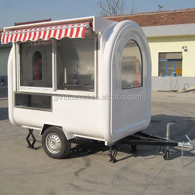 Design moderno Cor rosa clara Donut Waffle Hot Dog Cozinha Food Truck JY-B35 Personalizado