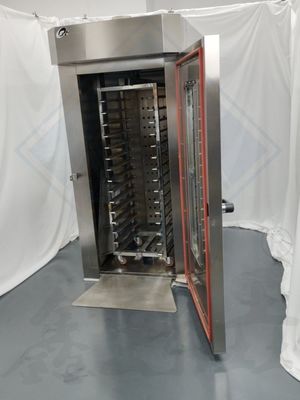 8 bandejas Forno de convecção rotativo para automatização de padaria Energia Elétrica Forno a gás