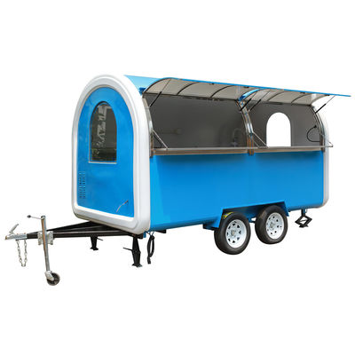 900kg de placas galvanizadas Food Truck para venda de sorvete / Popsicle conveniente e versátil