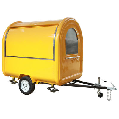 900kg de placas galvanizadas Food Truck para venda de sorvete / Popsicle conveniente e versátil