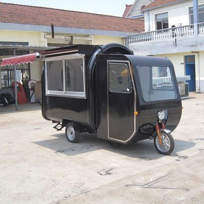 1.5kw Vending Snack Electric Mobile Kitchen Food Truck Fast Food Mobile Tricycle Multifunção Food Van