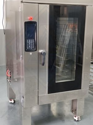 5 Taças Capacidade Equipamento automático de panificação Forno de convecção industrial para carne de panificação
