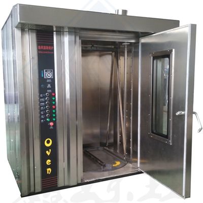 380/220V Cozinha Forno rotativo a gás Fornecedor de pão rotativo automático eléctrico