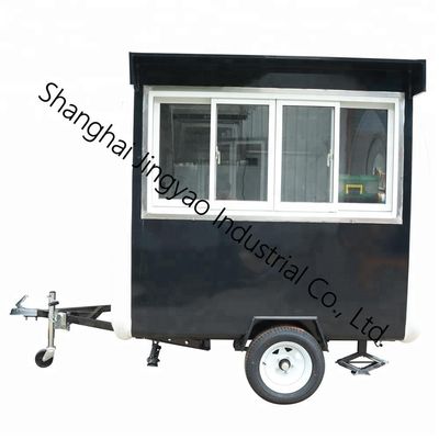 Autocolantes externos personalizados CE OEM GAS Food Truck com aço inoxidável e roda grande