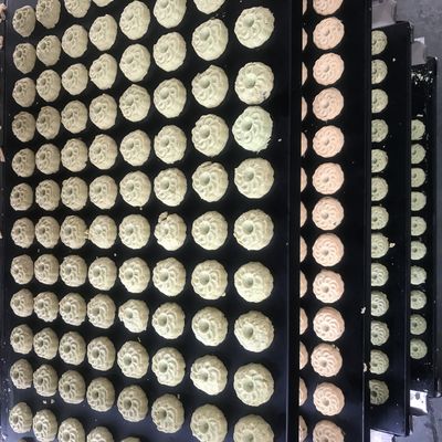 Máquina de fabricação de biscoitos semiautomática para produção de biscoitos moles em snacks