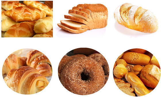 Forno rotativo totalmente automático para fazer pão 50.5kw