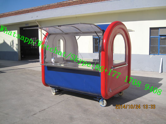 1.5kw Motor dinamoelétrico Caminhão de alimentos econômico para negócios de restauração móvel