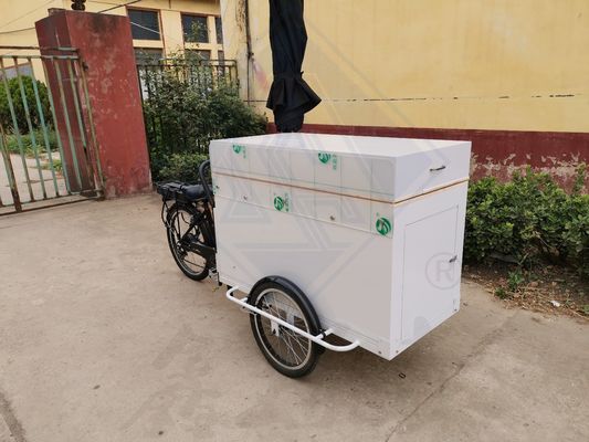 Materiais primários Fabricante de lanches de vegetais para venda de cerveja na rua Carrinho de bicicletas Carrinho móvel de alimentos