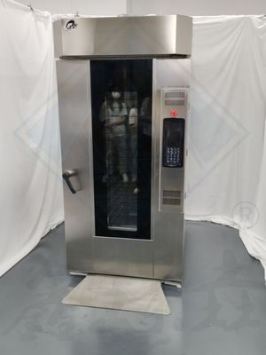 Forno industrial elétrico de 15 bandejas para automação de padarias comerciais em equipamentos de padaria