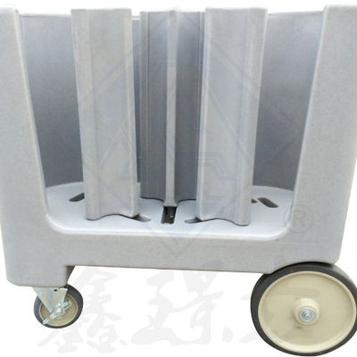 Carrinho de comida de design moderno com chafing dish e carrinho de trolley de placa de plástico ajustável
