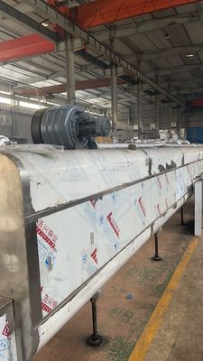 2000-30000kg Forno de túnel para produção automática de bolos de taça, biscoitos e baguetes de pão