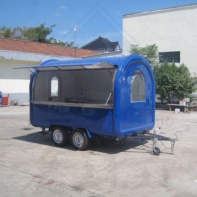 Caminhão de serviço de alimentação para venda de rua ao ar livre e carrinho móvel de cozinha