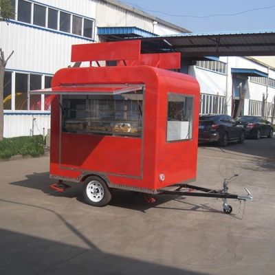 Caminhão de serviço de alimentação para venda de rua ao ar livre e carrinho móvel de cozinha