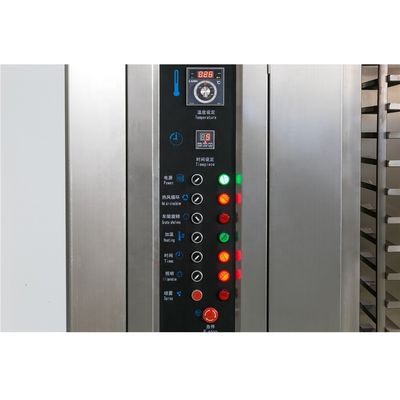 Forno rotativo totalmente automático com função de vapor para fazer biscoitos