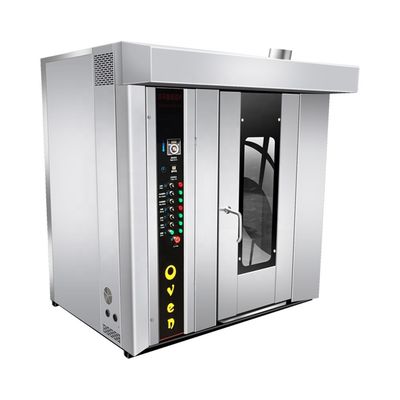 Forno rotativo totalmente automático com função de vapor para fazer biscoitos