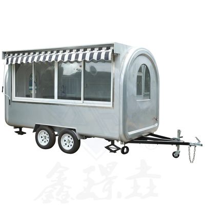 Artigo Carrinhos de alimentos comerciais Carrinhos elétricos chineses móveis de cachorros-quentes Snack Food Potato