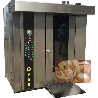 32 Taça Forno rotativo elétrico comercial para assar pão de açúcar 100 kg/h a 52,5 kW de potência
