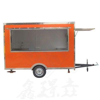 Equipamento de fast food de lazer Caminhão de lanches de alimentos personalizados para fritas fritas móveis Vending