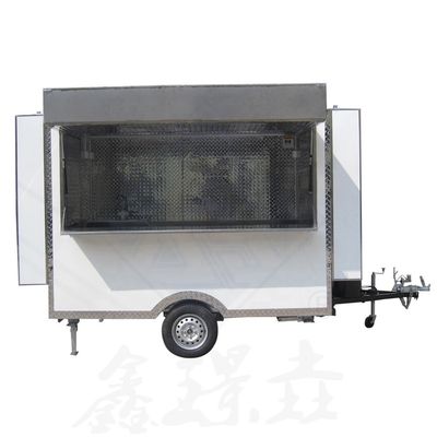 Carrinho de cachorro-quente comercial com tamanho 285*200*215 e matéria prima de milho