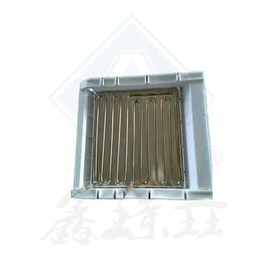 Máquinas semiautomáticas de gelo de cubo 100 kg 300 kg 500 kg Evaporador de gelo de cubo para funcionamento