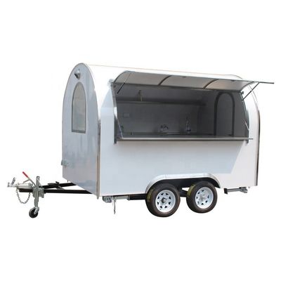 Reboque de barra Tornado Batata Carrinho de comida motorizado para máquina de venda automática de lanches