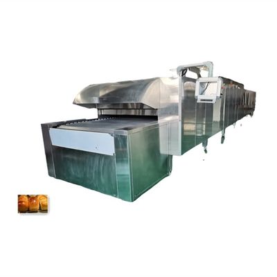 Máquina de fabricação de biscoitos e biscoitos de alta produtividade para produção de fornos de túnel