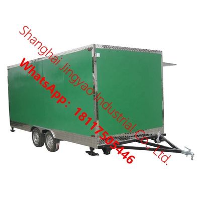 Matéria-prima Frutas JY-BT400 Carrinho de cachorros quentes 1500kg Capacidade e Carrinho de comida de batatas tornado