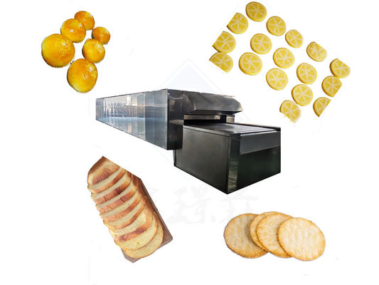 Forno de túnel fácil de operar para assar pão e bolo perfeitos em aço inoxidável