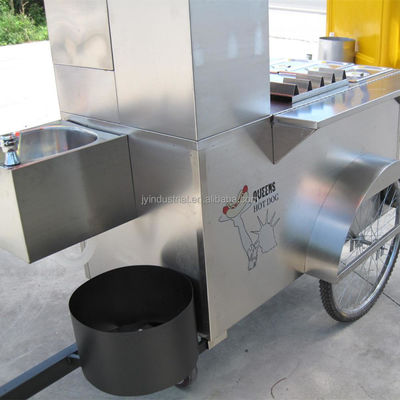 220 V Caminhão móvel de comida para venda de rua Triciclo/Caminhão elétrico de cachorros-quentes para outros fins