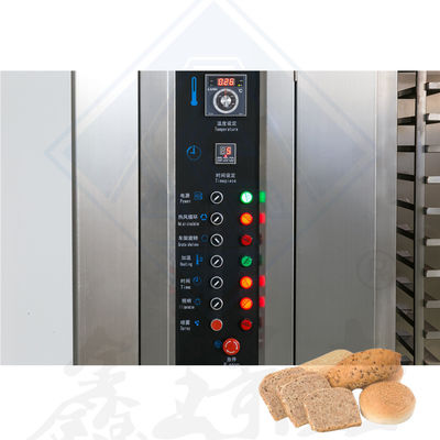 16 Taças Capacidade Forno a gás para panificação e rotisserie em ambientes industriais