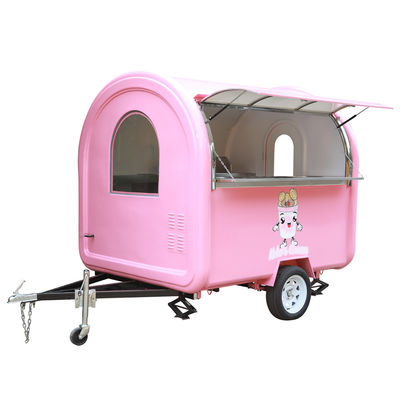 Snack Food Maker para Street Cake Bakery Pancake Crepe Cupcake Cookies Café Hot Dog Carrinho de Alimentos Móveis