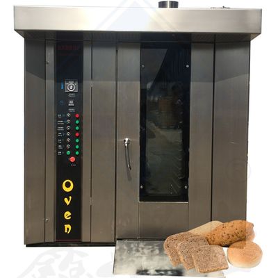 Forno de convecção de ar quente para padaria Forno rotativo Máquinas de processamento de alimentos