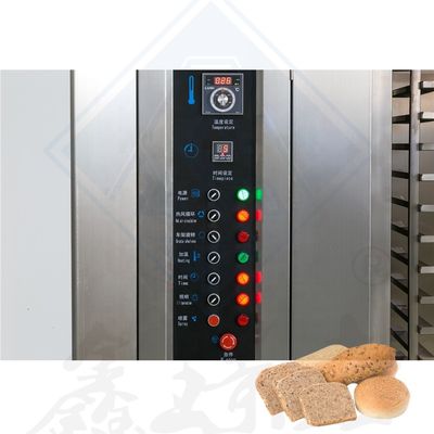 Forno de convecção de ar quente para padaria Forno rotativo Máquinas de processamento de alimentos
