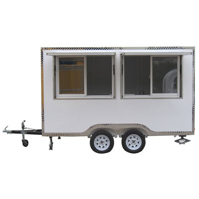 Máquina de fazer lanches para carrinho de comida de rua móvel 220x200x235cm Tamanho Frango Café Hot Dog