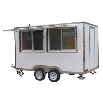 Máquina de fazer lanches para carrinho de comida de rua móvel 220x200x235cm Tamanho Frango Café Hot Dog