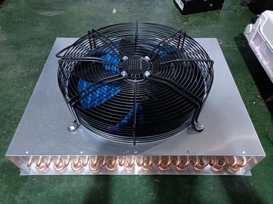 Condensador refrigerado a ar avançado para máquinas de gelo em fábrica