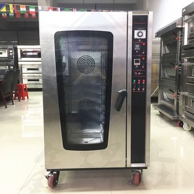 Equipamento de panificação profissional para restauração comercial 10 bandejas e forno de convecção