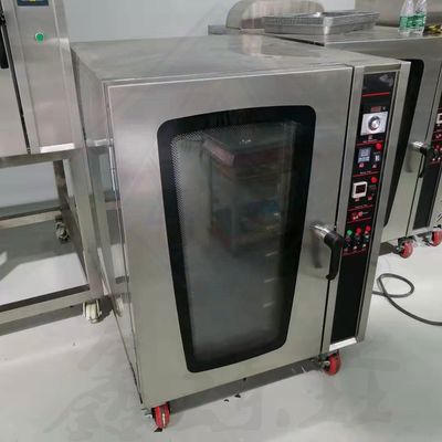 Equipamento de panificação profissional para restauração comercial 10 bandejas e forno de convecção
