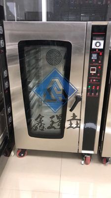 Fácil de operar 5 bandejas Forno de convecção elétrico para assar pão pizza e bolo