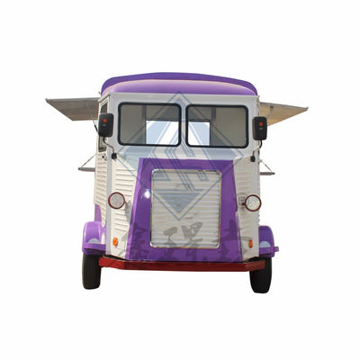 Caminhão de comida elétrico com velocidade máxima de 30-50 km/h e capacidade de 1 passageiro perfeito