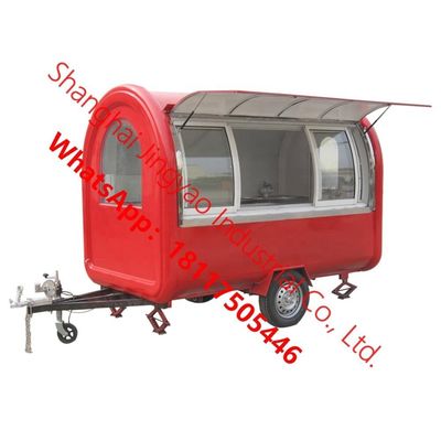 Água Matéria-Prima 1.5kw Carrinho de alimentação móvel/Vendendo FoodTruck/Trailer de alimentação móvel JY-BT300