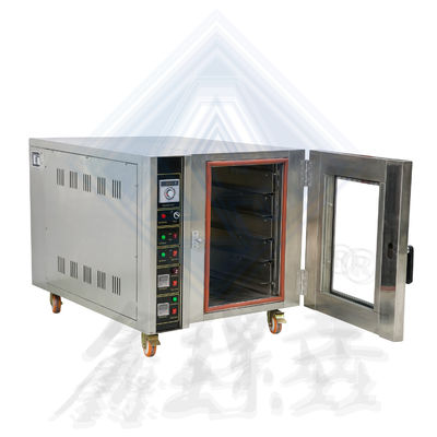 Forno a gás de pequeno porte para cozimento comercial elétrico de 5 bandejas Pão 905x1280x955mm