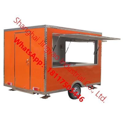 Água Matéria-Prima 1.5kw Carrinho de alimentação móvel/Vendendo FoodTruck/Trailer de alimentação móvel JY-BT300