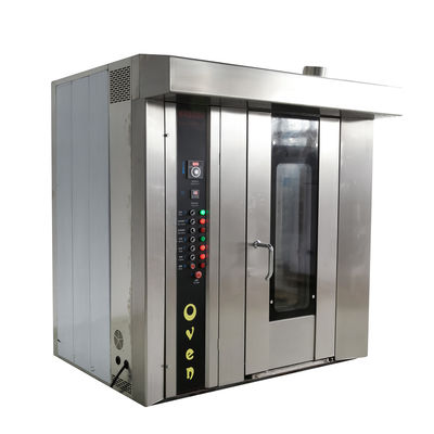Máquina de processamento de alimentos 32 bandejas Forno de pizza rotativo para equipamentos completos de padaria