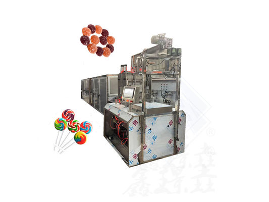 Máquina de fabricação de doces de goma semi-automática para lojas de alimentos e bebidas