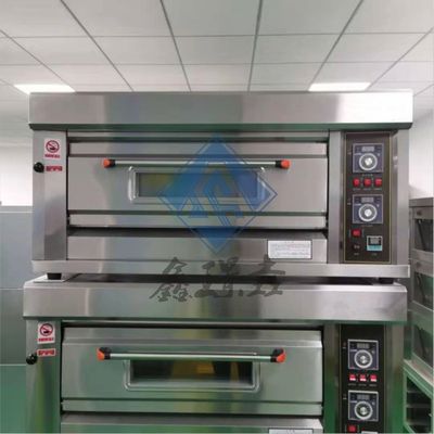 3 Deck 6 Trays 9 Trays Proofer Forno de gas deck para cozimento de leite em forno de pizza comercial