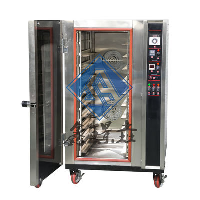 10 bandejas Convecção Forno de panificação com vapor para planta de processamento de vegetais mesmo panificação