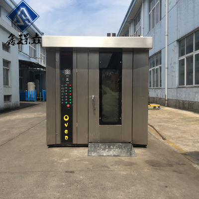 Após-Serviço Apoio técnico de vídeo 32 bandejas de gás Forno rotativo para bolo de padaria